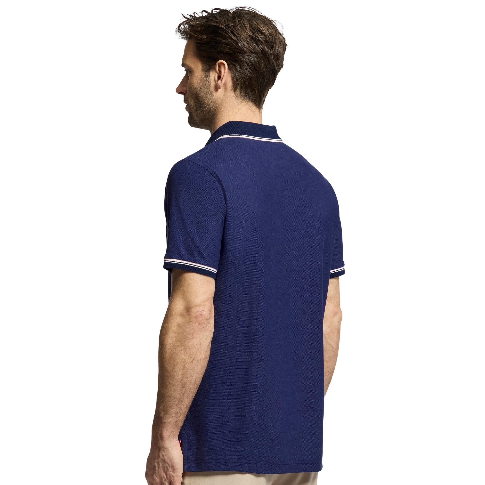 Psycho Bunny Bradford Pique Polo Shirt Evening Blue